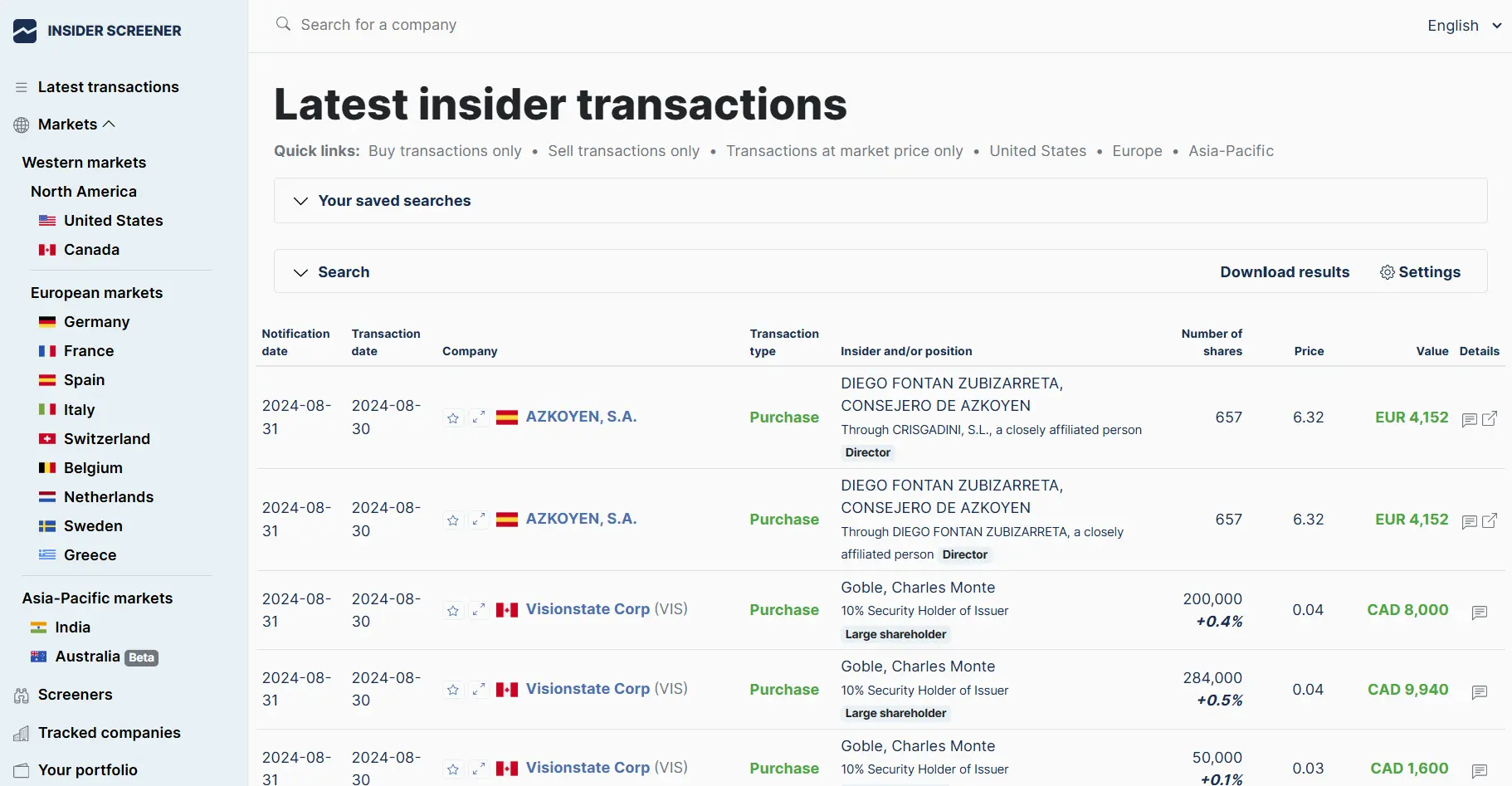 Product screenshot